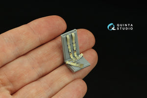 Quinta Studio QR+35027 WWII Luftwaffe fighter seatbelts (with metal buckles) (All kits) 1/35 – image 9