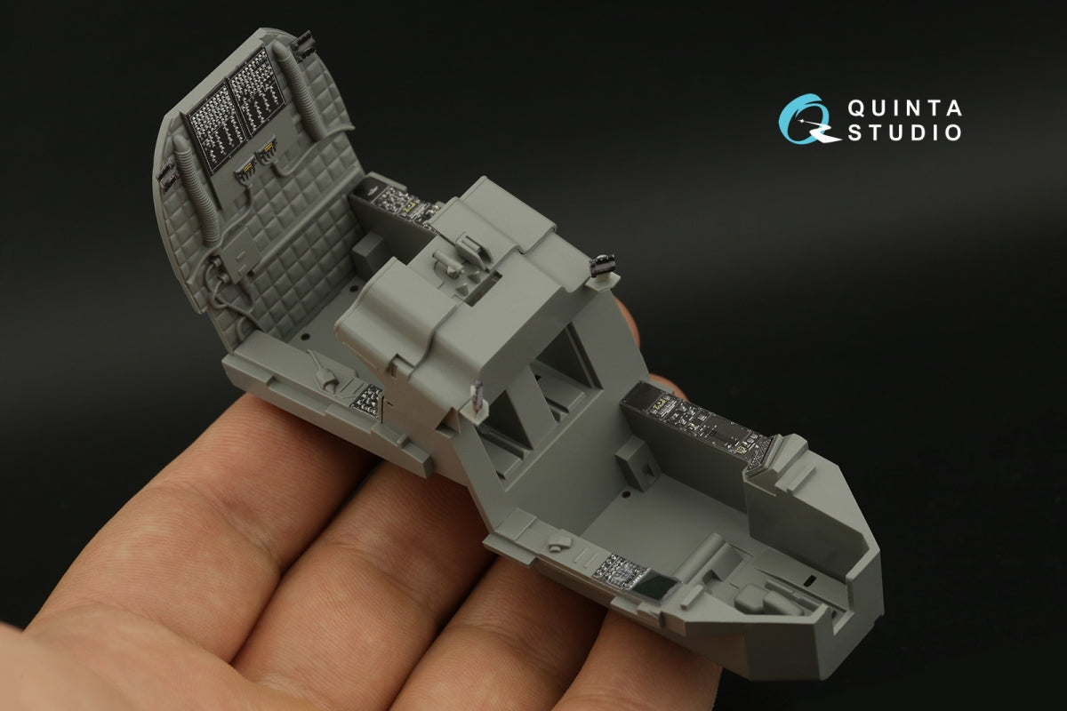 Quinta Studio QDS-35104 AH-64DI Saraf 3D-Printed &amp;amp; colored Interior on decal paper (Takom) (Small version) 1/35 – Bild 12