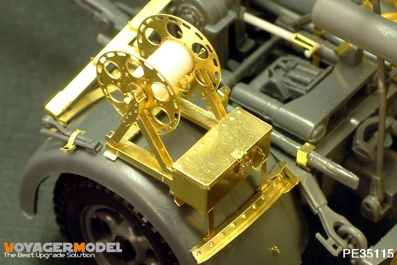 Voyager Model PE35115 88mm FLAK 36/37 wih Zundapp (For TAMIYA 35017/35283) 1/35 – image 4