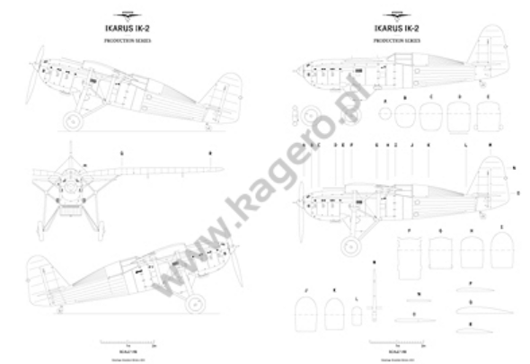 Kagero 96013 Ikarus IK-2 EN – zdjęcie 3