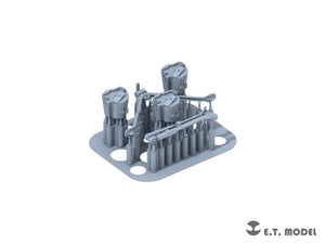 ET Model P35-217 WWII German Mg42 Machinegun &amp;amp; Ammo Box (3D Print) 1/35 – obrázek 9