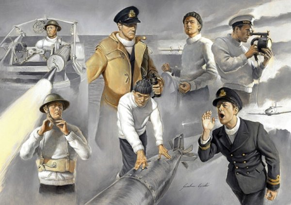 Italeri 5624 Vosper 74 Torpedo Boat with crew (7 FIGURES &amp;amp; ACCESSORIES INCLUDED) 1/35 – image 2