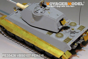Voyager Model PEA416 WWII German King Tiger Initial Schurzen (For TAKOM 2096) 1/35 – obrázek 2