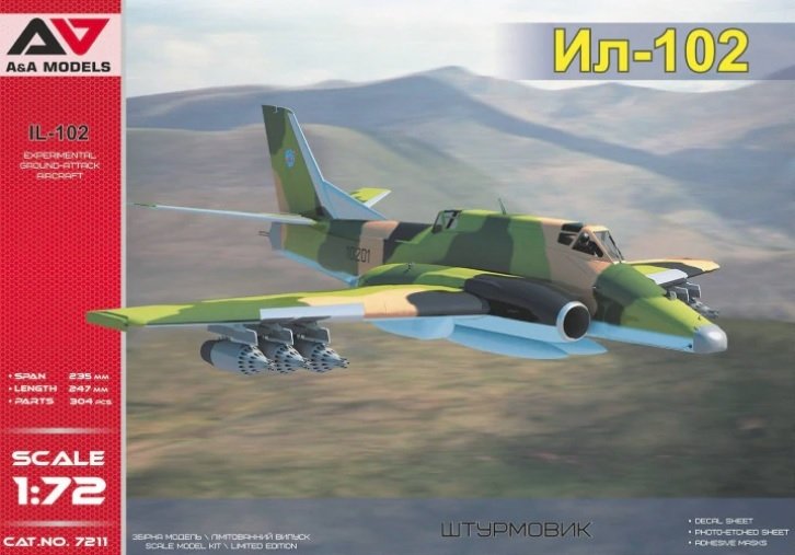 A&amp;A Models 7211 IL-102 1/72