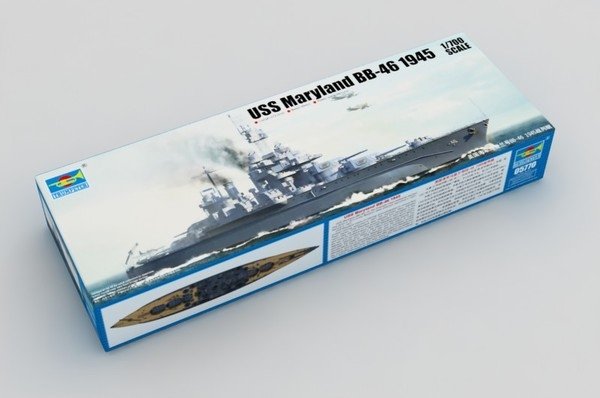 Trumpeter 05770 USS Maryland BB-46 1945 1/700 – obrázek 2