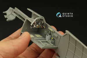 Quinta Studio QD32177 Bf 109E3/4 3D-Printed colored Interior on decal paper (Trumpeter) 1/32 – image 9