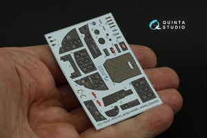 Quinta Studio QD24002 Hawker Typhoon (Car Door) 3D-Printed &amp;amp; colored Interior on decal paper (Airfix) 1/24 – Bild 9