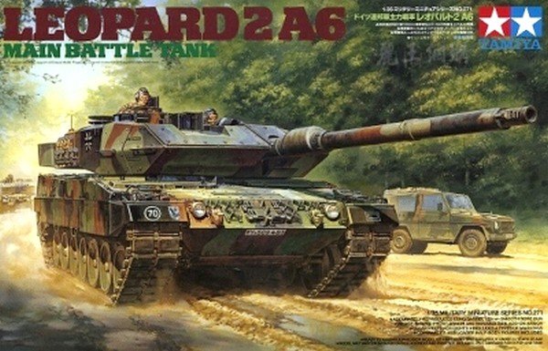 Tamiya 35271 Leopard 2 A6 Main Battle Tank 1/35