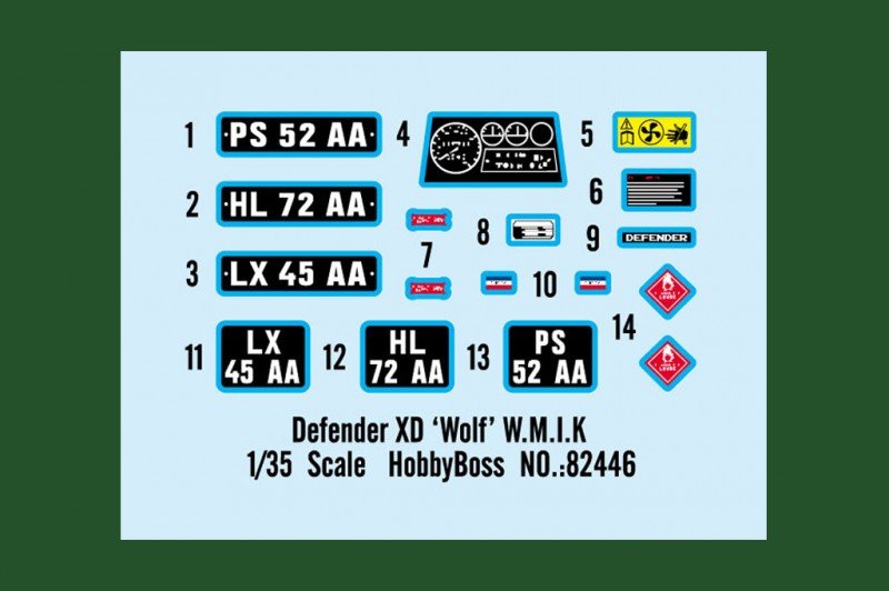 Hobby Boss 82446 Defender XD &amp;#39;Wolf&amp;#39; WMIK (1/35) – Bild 2