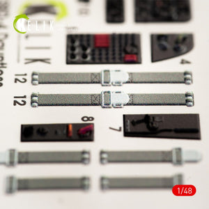 KELIK K48039 SBD-4 &amp;quot;DAUNTLESS&amp;quot; INTERIOR 3D DECALS FOR HASEGAWA KIT 1/48 – zdjęcie 2