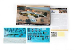 Eduard 82108 P-51B/ C Mustang w/ dorsal fin 1/48 – immagine 2