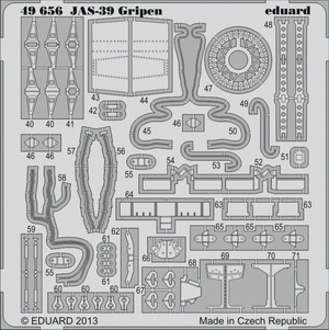 Eduard 49656 JAS-39 Gripen SA 1/48 KITTY HAWK