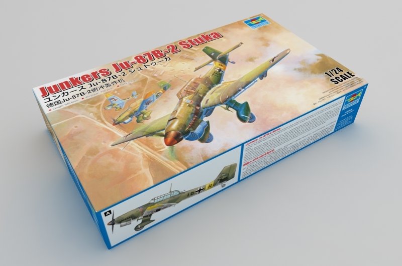 Trumpeter 02421 Junkers Ju-87B-2 Stuka 1/24 – Bild 6