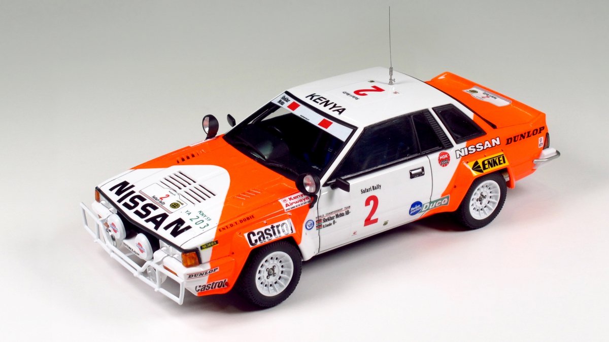 Beemax 24014 Nissan 240RS (BS110) &amp;#39;84 SAFARI RALLY VERSION 1/24 – image 2