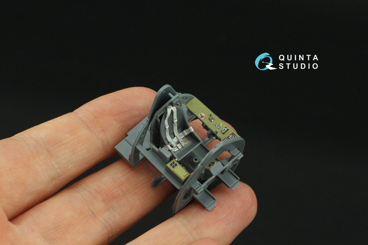 Quinta Studio QD48421 FM-2 Wildcat 3D-Printed &amp;amp; colored Interior on decal paper (Eduard) 1/48 – image 6