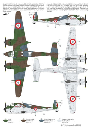 Special Hobby 72396 Breguet Br.693AB.2 &amp;#39;French Attack-Bomber&amp;#39; 1/72 – obrázek 4