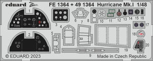 Eduard 491364 Hurricane Mk. ET HOBBY BOSS 1/48