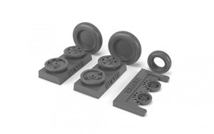 Armory Models AW48406 Hawker Hunter wheels w/ weighted tires 1/48 – Bild 4