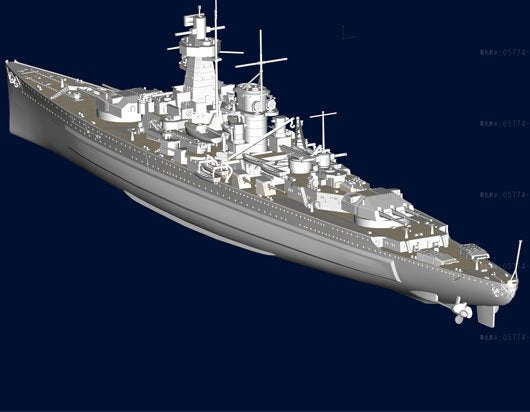 Trumpeter 05774 AD. GRAF SPEE 1/700 – image 11