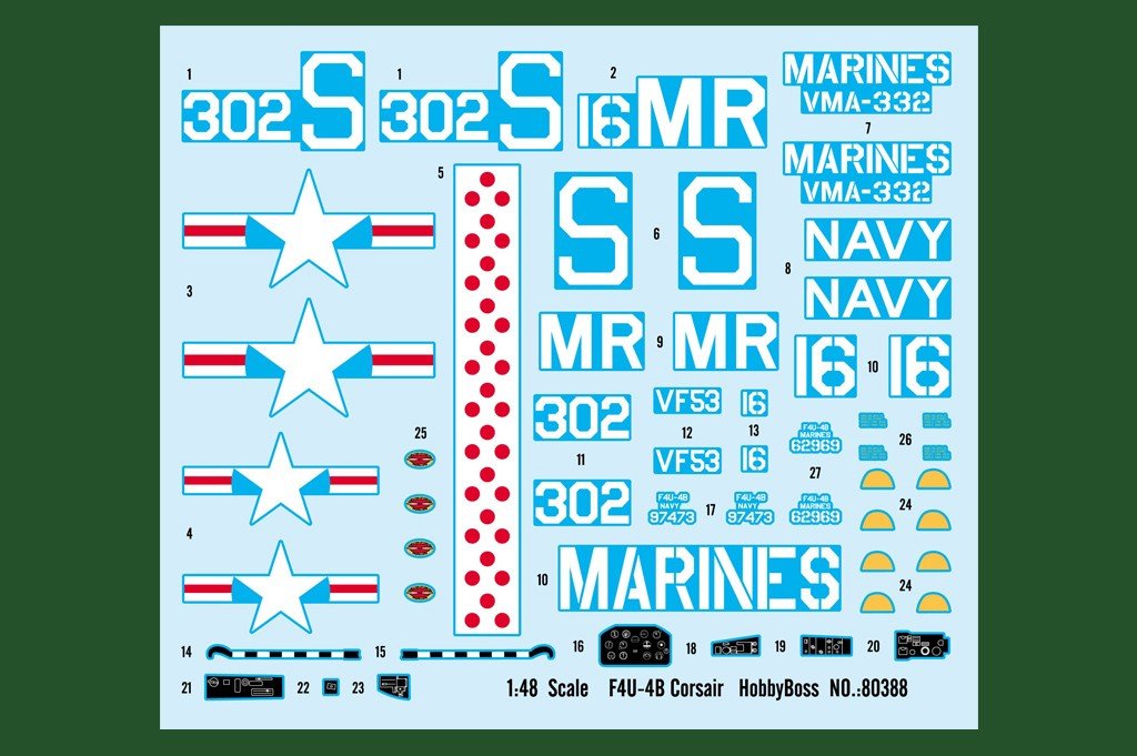 Hobby Boss 80388 F4U-4B Corsair 1/48 – image 3