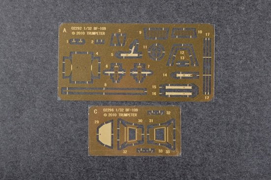 Trumpeter 02297 Messerschmitt Bf 109G-6 (Late) 1/32 – obrázek 5