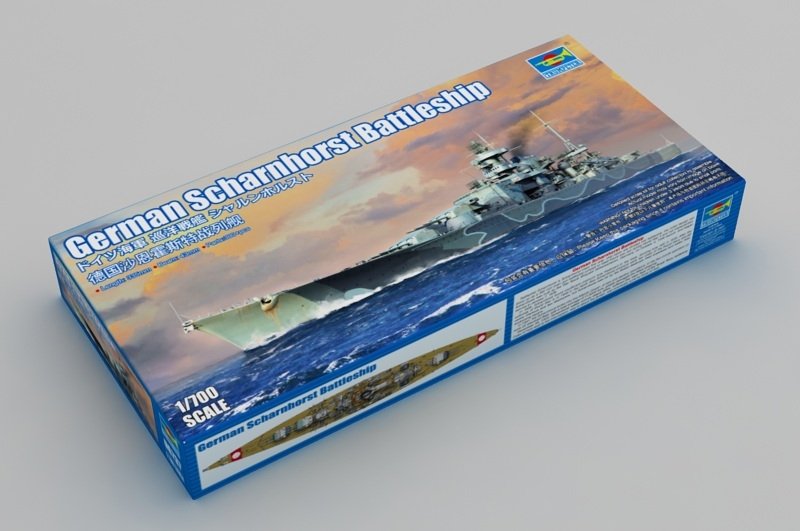 Trumpeter 06737 German Scharnhorst Battleship 1/700 – image 2