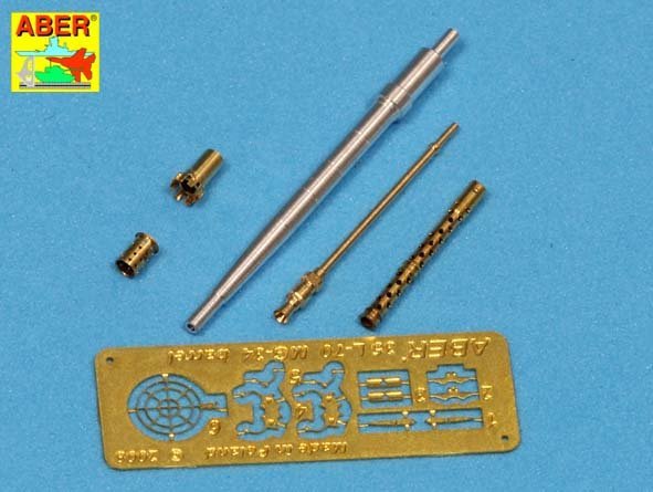 Aber 35L-106N Barrels set KwK.30 &amp;amp; MG 34 for Pz.Kpfw. II, Ausf. AF (1/35)