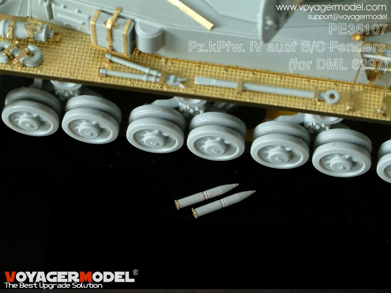 Voyager Model PE35107 Pz.kPfw. IV Ausf B/C (For DRAGON 6297) 1/35 – image 10