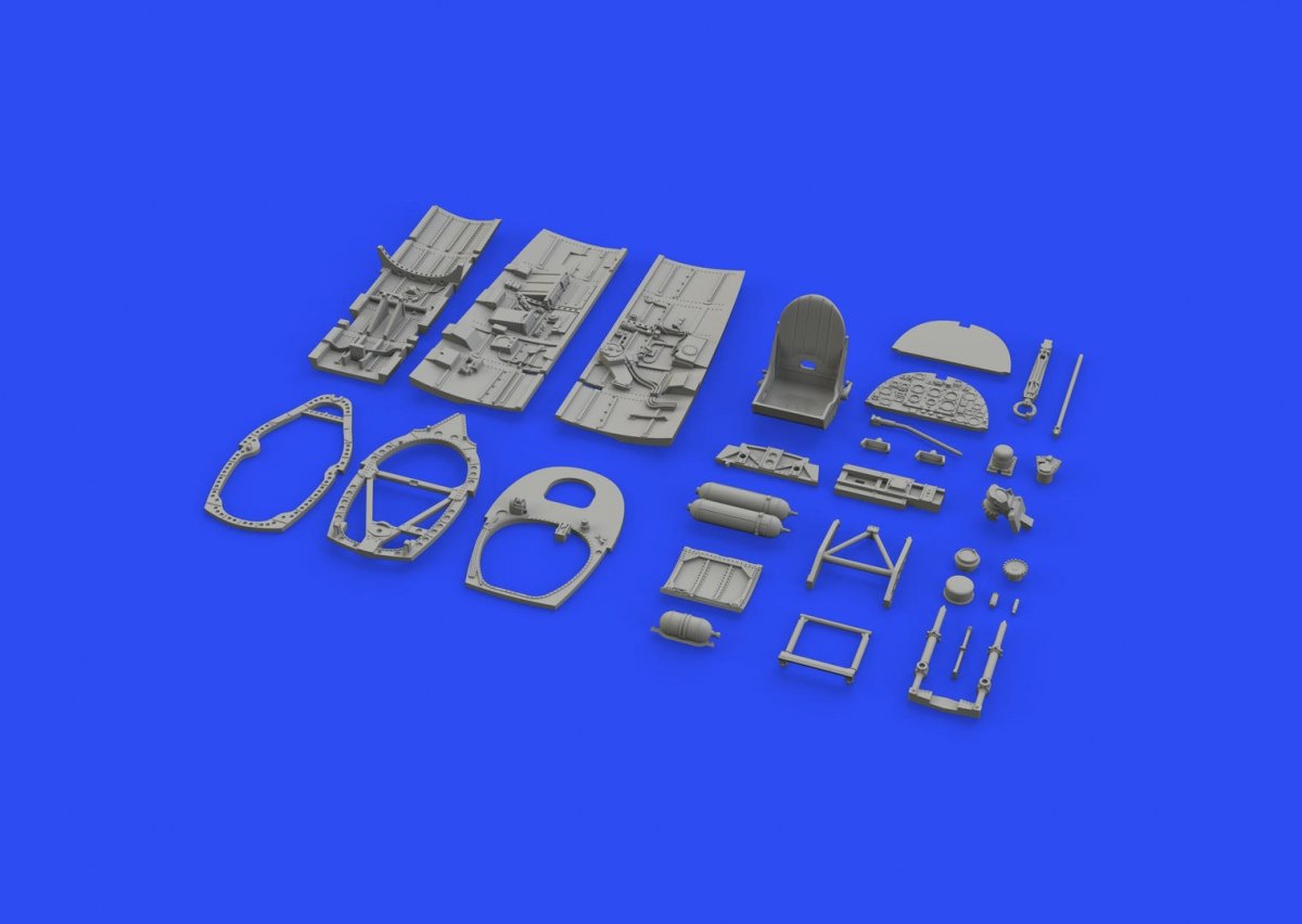 Eduard 648621 Spitfire Mk.II cockpit EDUARD 1/48 – image 2