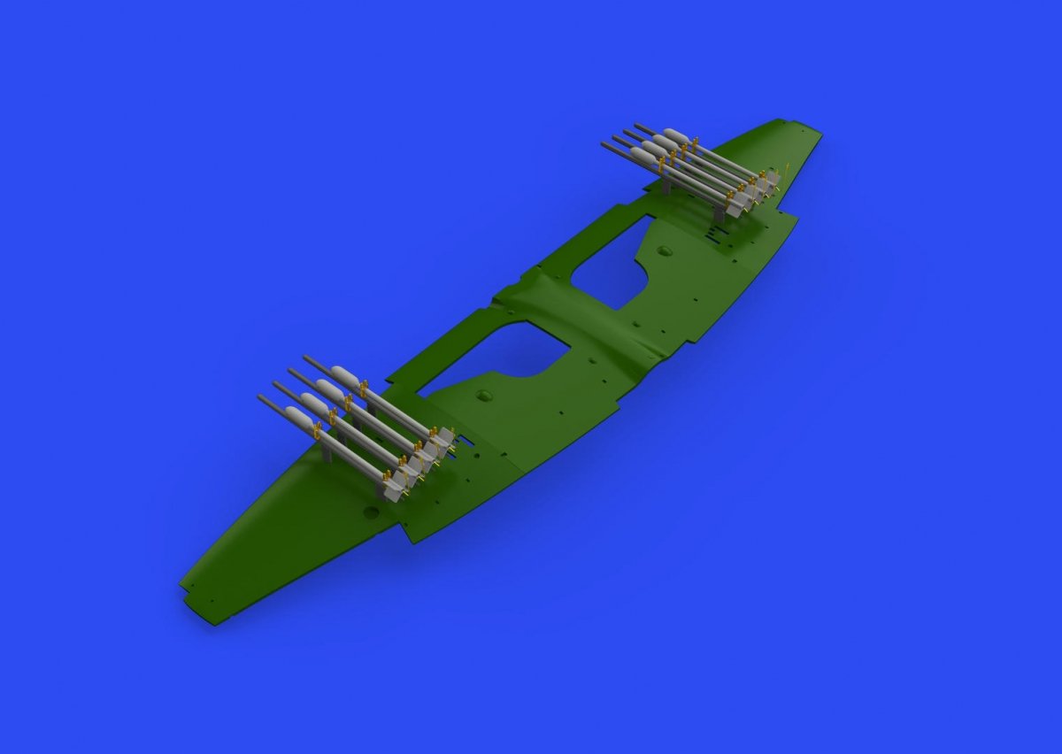 Eduard 648641 RP-3 60lb rockets for Tempest Mk.II EDUARD/SPECIAL HOBBY 1/48 – obrázek 3