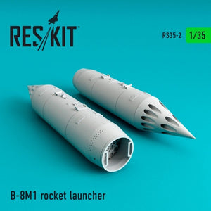 RESKIT RS35-0002 B-8M1 (2 pcs) MT-LB, UAZ, Pickup w/ZPU-2, BMP-2, Toyota Hilux, BTR-70, URAL 1/35