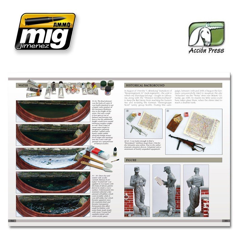 AMMO of Mig EURO0012 Jimenez LANDSCAPES OF WAR: THE GREATEST GUIDE - DIORAMAS Vol.III - Rural Enviroments (English) – image 5