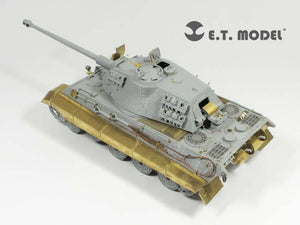 E.T. Model E35-033 WWII German KING TIGER （Porsche Turret）(For DRAGON Kit) 1/35 – zdjęcie 3