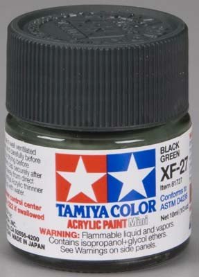 Tamiya XF27 Black Green (81727) Acrylic paint 10ml – image 2