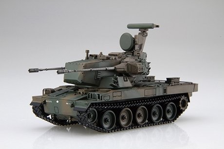 Fujimi 723495 MI-9 EX-2 JGSDF Type 87 Self-Propelled Anti-Aircraft Gun 1/72 – obrázek 2