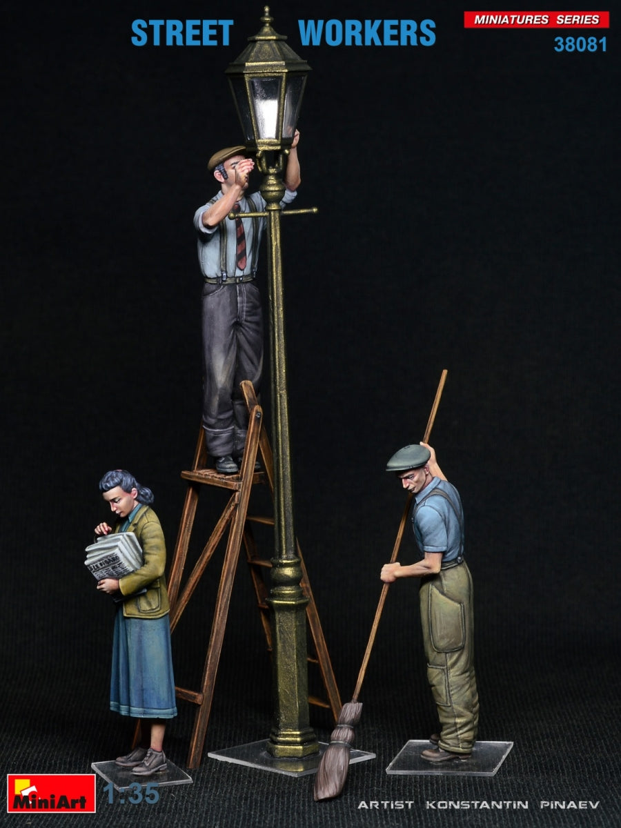 MiniArt 38081 STREET WORKERS 1/35 – Bild 12