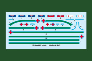Hobby Boss 83422 HMHS Britannic 1/700 – image 20