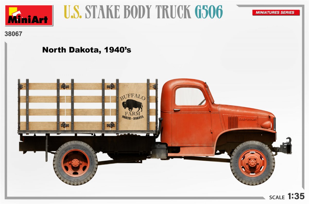 MiniArt 38067 US STAKE BODY TRUCK G506 1/35 – Bild 8