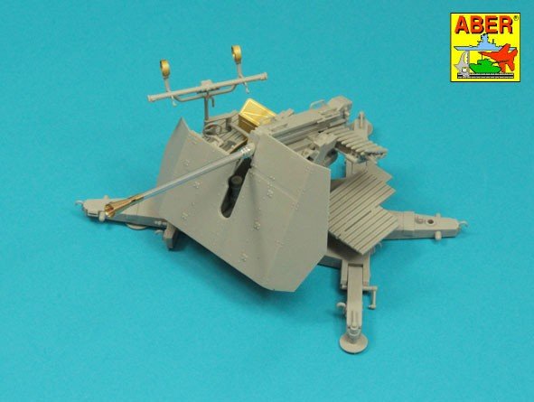 Aber 35L-319 German 5 cm barrel for AA guns Flak 41 1/35 – immagine 9