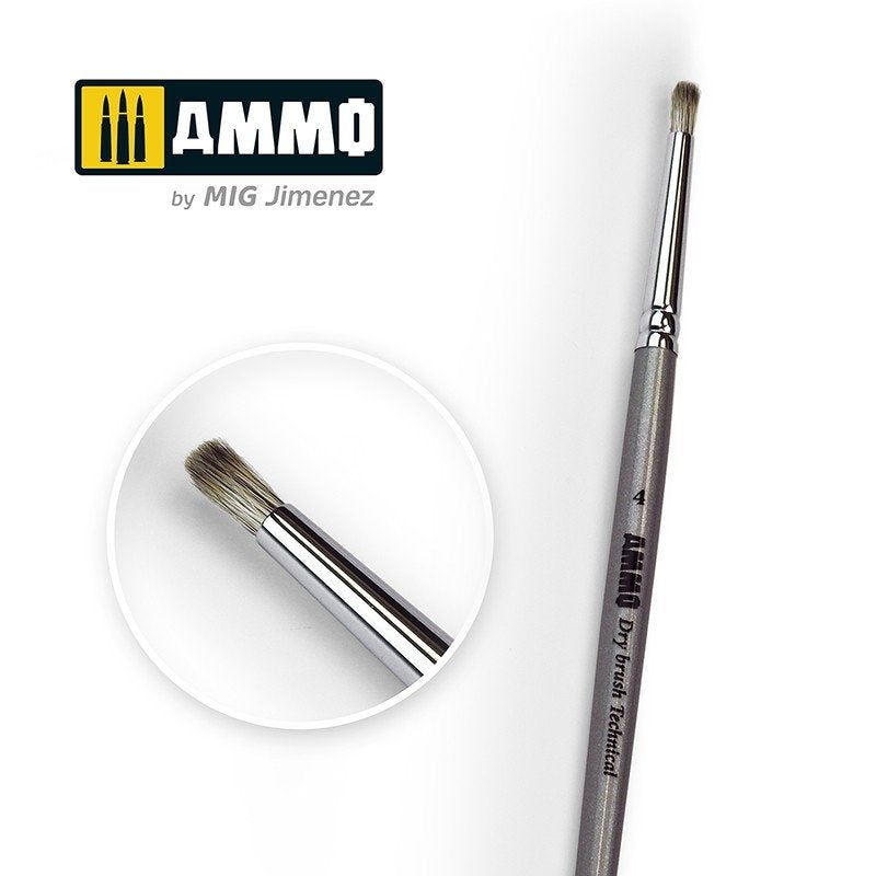 Munitions de Mig 8701 4 Brosse technique à brosse sèche AMMO