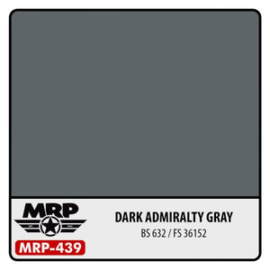MR. Paint MRP-439 DARK ADMIRALTY GRAY (BS 632 / FS 36152) 30ml