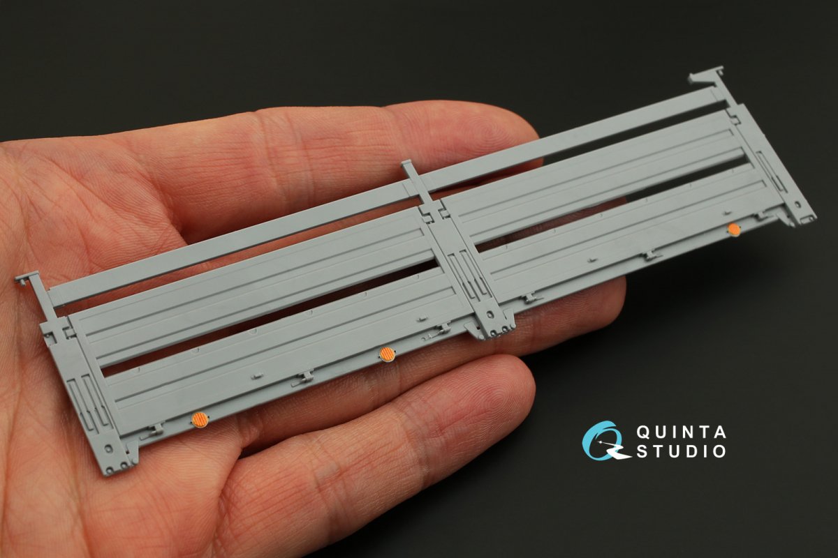 Quinta Studio QD35012 KAMAZ 4350 Mustang Family 3D-Printed &amp;amp; colored Interior on decal paper (for Zvezda kits) 1/35 – imagen 6