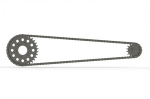 Falcon Scale Models FSM005 Ducati HM Replica - chain for Tamiya 14019 1/12 – image 2