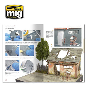 AMMO of Mig Jimenez 6135 HOW TO MAKE BUILDINGS. BASIC CONSTRUCTION AND PAINTING GUIDE (English) – image 7