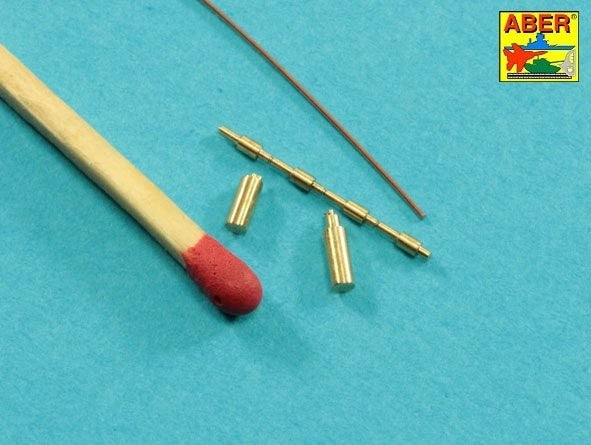 Aber 16029 Handles for towing ropes and tensioning the tracks of Tiger I and King Tiger tanks 1/16