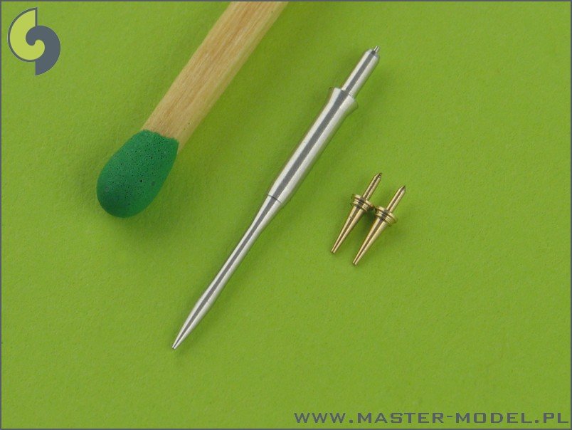 Master AM-32-032 F-16 Pitot Tube &amp;amp; Angle Of Attack probes (1/32) – image 4