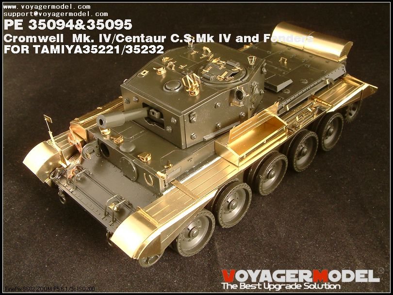 Voyager Model PE35094 Cromwell Mk. IV/Centaur CSMk IV (For TAMIYA 35221/35232) 1/35 – obrázek 3