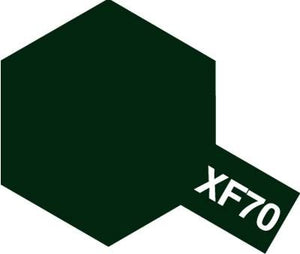 Tamiya XF70 Dark Green 2 (81770) Acrylic paint 10ml – immagine 3