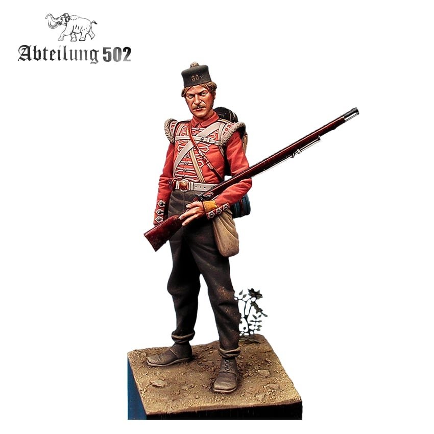 502 Abteilung ABT1018 30TH REGT.OF FOOT CRIMEA 1854. 54MM RESIN. – obrázek 2