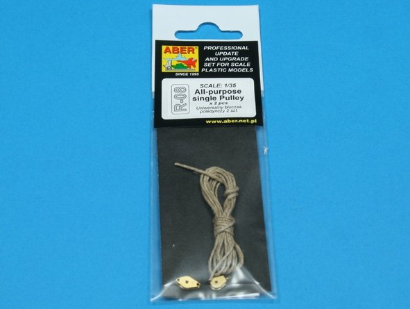 Aber R-08N All-purpose single Pulley x2 pcs 1/35 – immagine 3